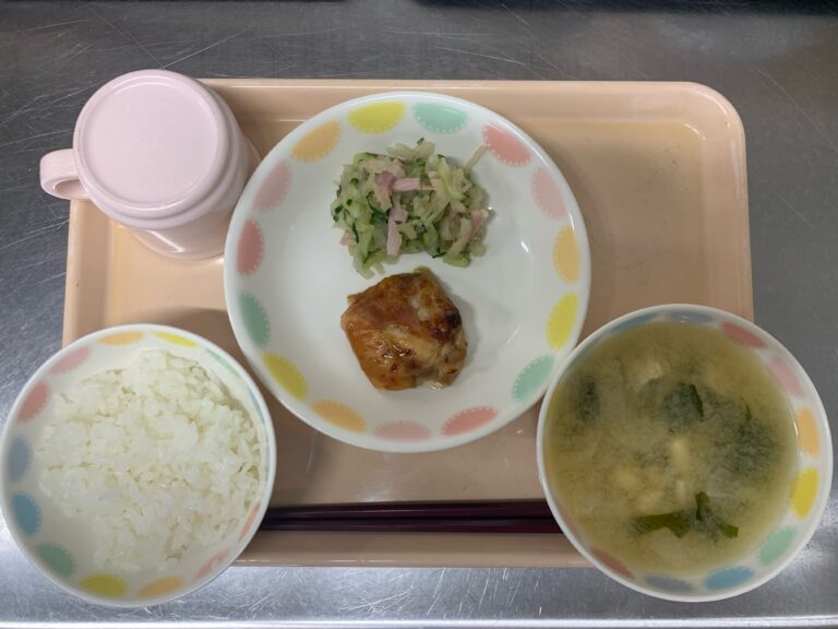 7/18今日の給食