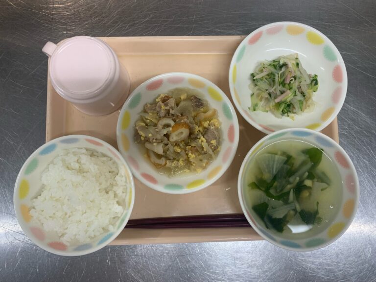 8/10今日の給食