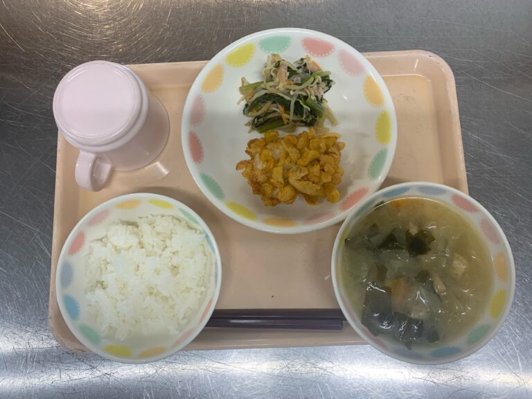 8/29今日の給食