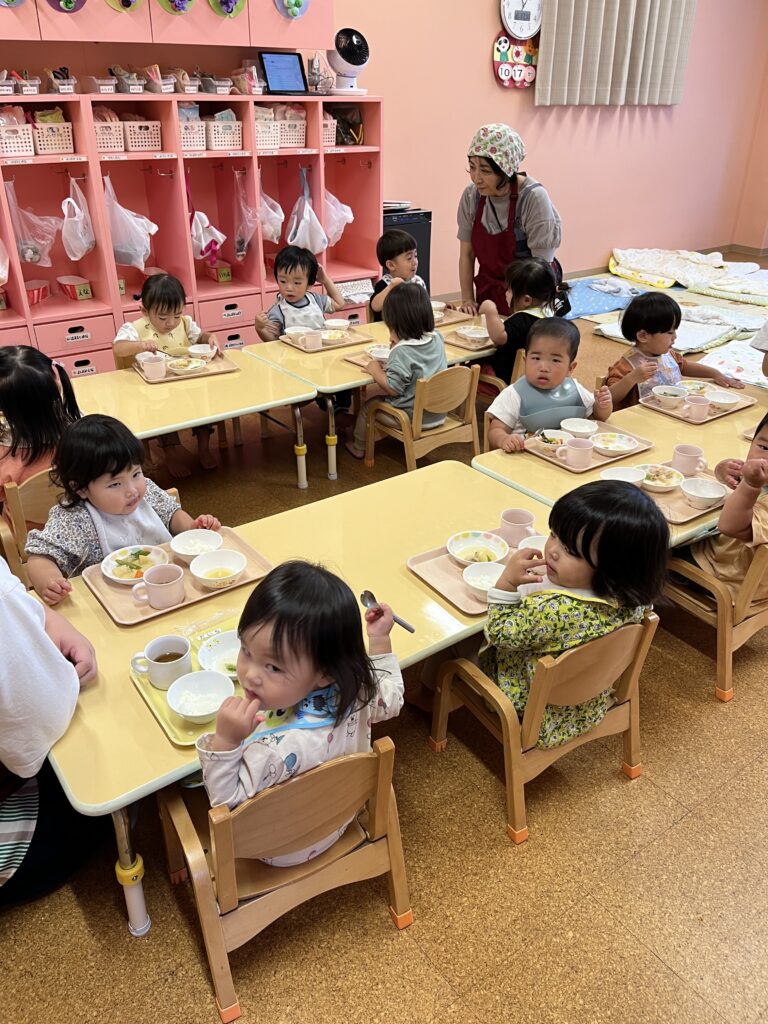 10/17 今日の給食～１歳児　だいちチーム～