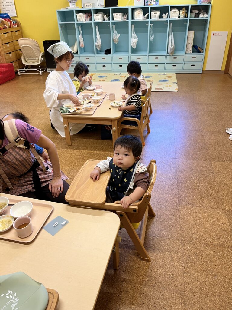 10/13 今日の給食～０歳児～うみチーム