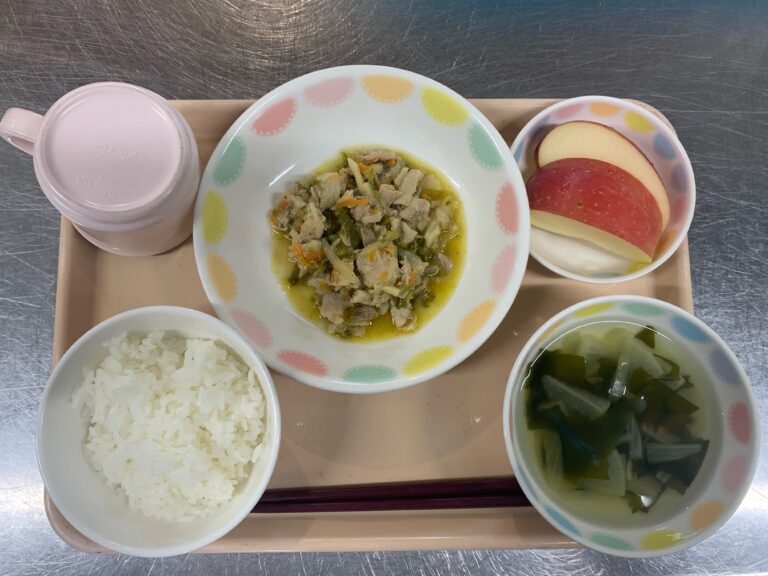 11/9　今日の給食