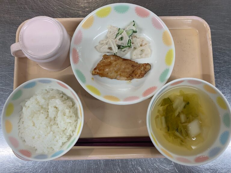 11/17 今日の給食