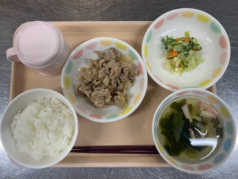 11/1　今日の給食