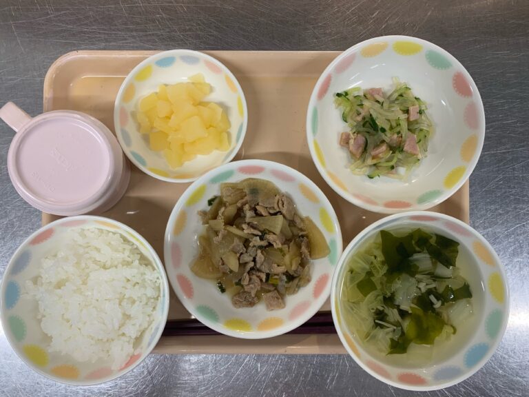 ５/８　今日の給食