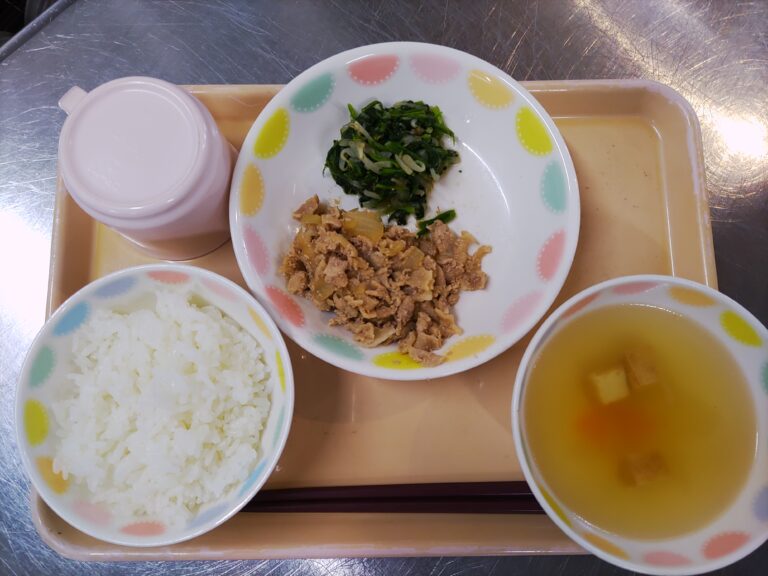 ６/１３　今日の給食