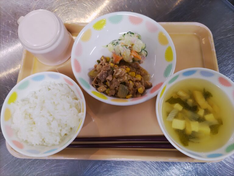 8/28　今日の給食