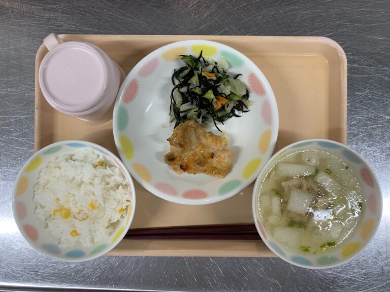 8/29　今日の給食