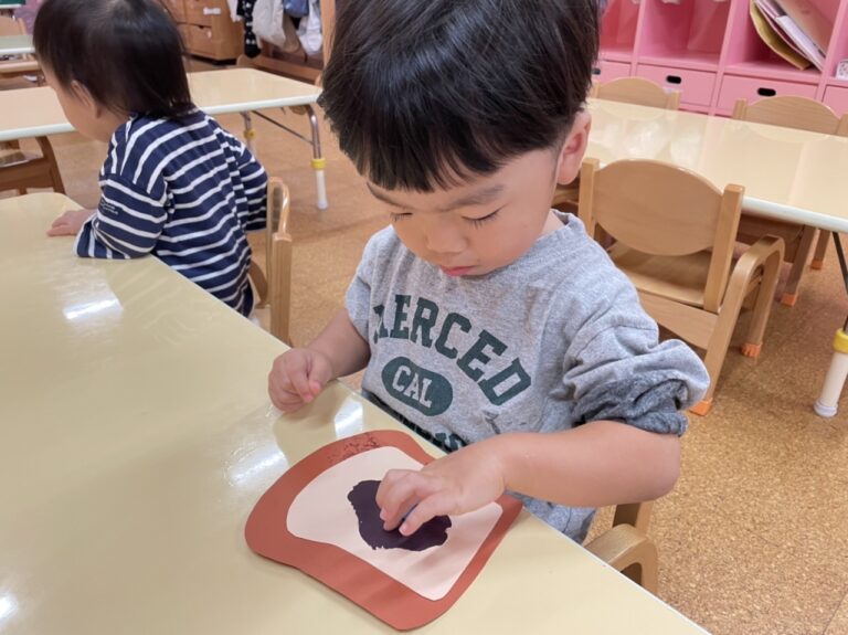 【だいち】11月の製作「秋のパンまつり🍂」